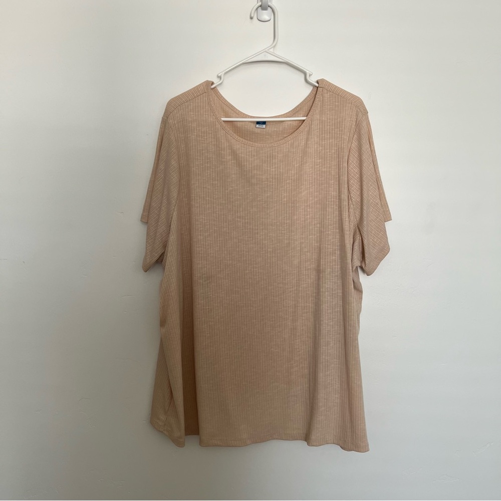 Casual light peach Women's Top